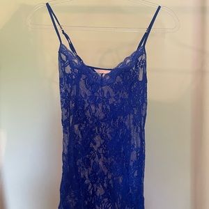 Blue Victoria Secret Slip Dress